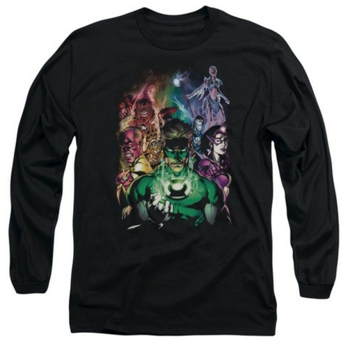 Trevco Green Lantern-The New Guardians Long Sleeve Adult 18-1 Tee,