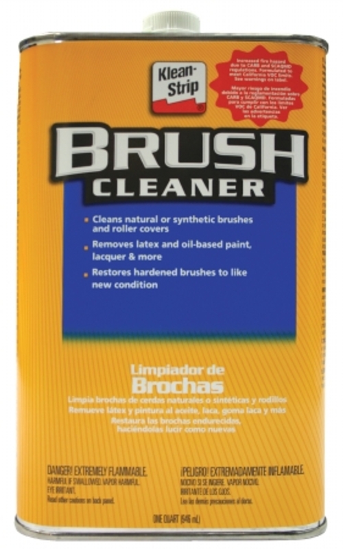 Wm Barr QBC12C 1 Quart Brush Cleaner California Approved - Pack of 6
