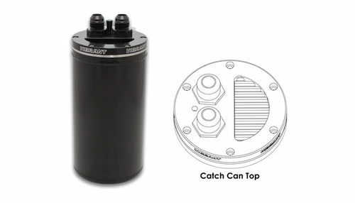12695 Catch Can with Integrated, Anodized Black