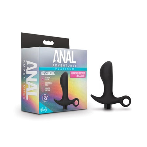 Blush Anal Adventures Platinum Silicone Rechargeable Vibrating