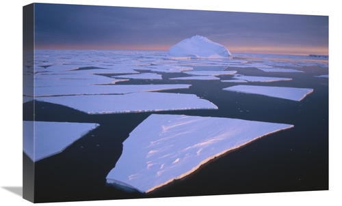 Global Gallery GCS-395657-1624-142 16 x 24 in. Broken Fast Ice, Un