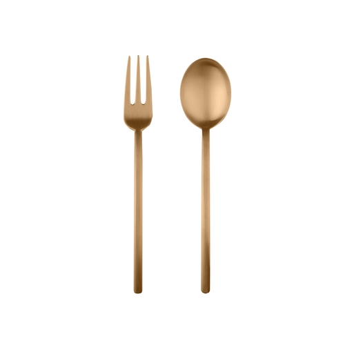 Serving Set (Fork and Spoon) DUE ICE ORO