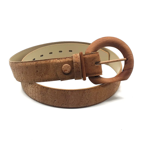 Luxury Wood Belt Zion Heart 414