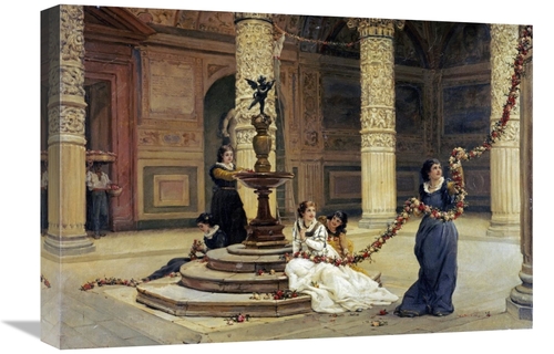 Global Gallery GCS-267412-22-142 22 in. The Morning of the Festival Ar