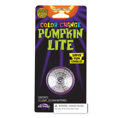 Pumpkin Pro 9470972 7.68 x 3.75 x 1 in. Color Change Pumpkin Light Pum