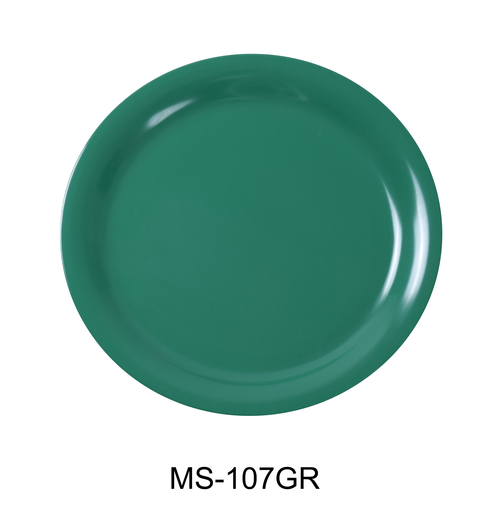 Yanco MS-107GR Mile Stone Narrow Rim Round Plate