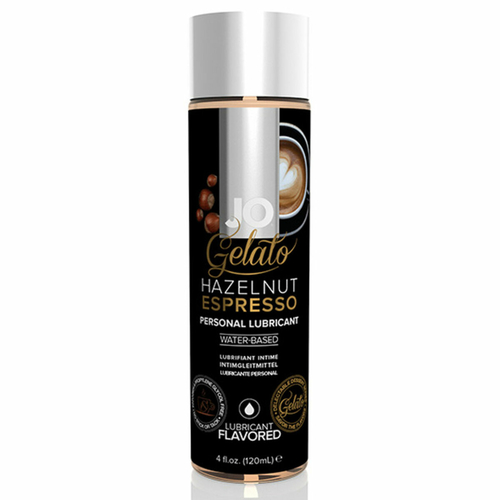 Gelato Hazelnut Espresso Lubricant Water Based 120 ml System Jo 216