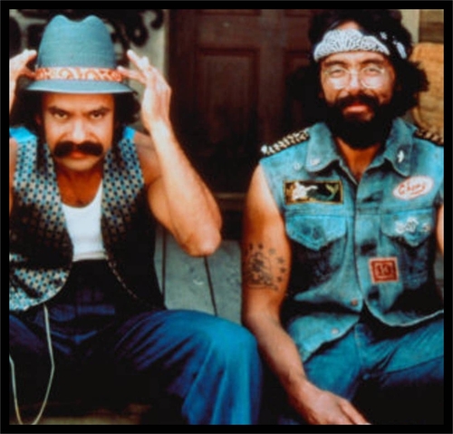 3 Inch Cloth  Patch Cheech And Chong