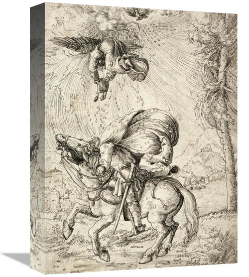 Global Gallery GCS-456082-1216-142 12 x 16 in. The Conversion of Saint