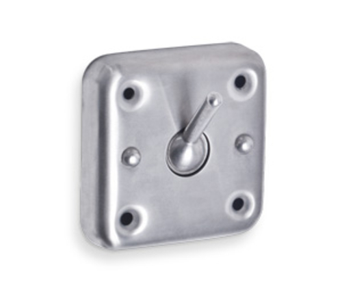 AJW US19 Collapsible Security Hook- Exposed Mounting - Surface Mounted