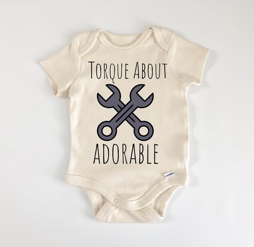 Main Mechanic - Baby Boy Girl Clothes Infant Bodysuit Funny Cute image
