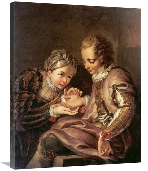 Global Gallery GCS-266111-30-142 30 in. The Fortune Teller Art Print -