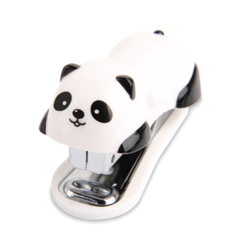 Hot Mini Panda Stapler Set Cartoon Office
