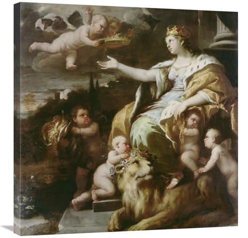 Global Gallery GCS-459990-3030-142 30 x 30 in. Allegory of Magnanimity
