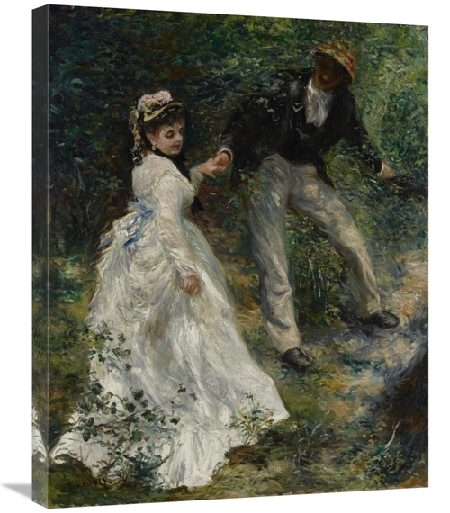 Global Gallery GCS-454974-2228-142 22 x 28 in. La Promenade Art Print 