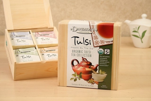 Davidson Organic Tea 631 Collection Chest Tulsi Tea