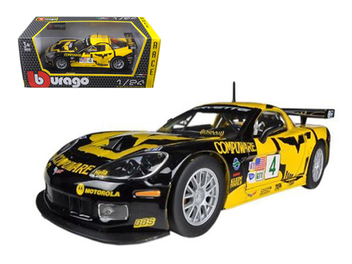 Chevrolet Corvette C6R#4 1/24 Diecast Car Model by Bburago