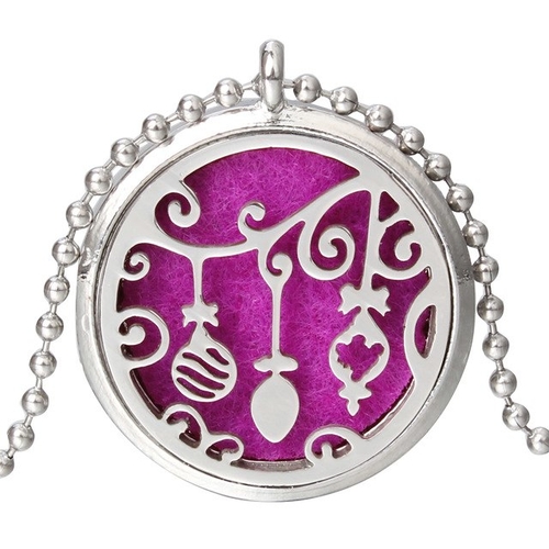 New Exotic Aroma Diffuser Necklace 25 Designs Open