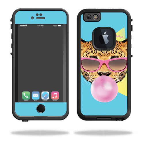 MightySkins LIFIP6-Bubble Gum Cheetah Skin for Lifeproof iPhone 6 - Bu