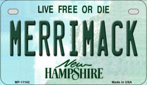 Smart Blonde MP-11142 7 x 4 in. Merrimack New Hampshire Novelty Metal 