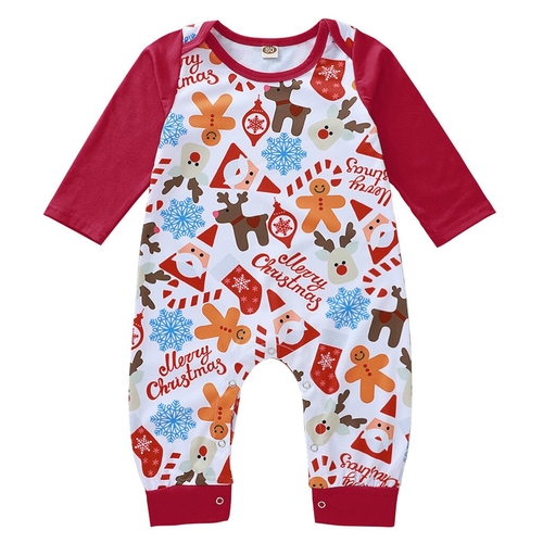 Winter new children's suit jumpsuit newborn baby