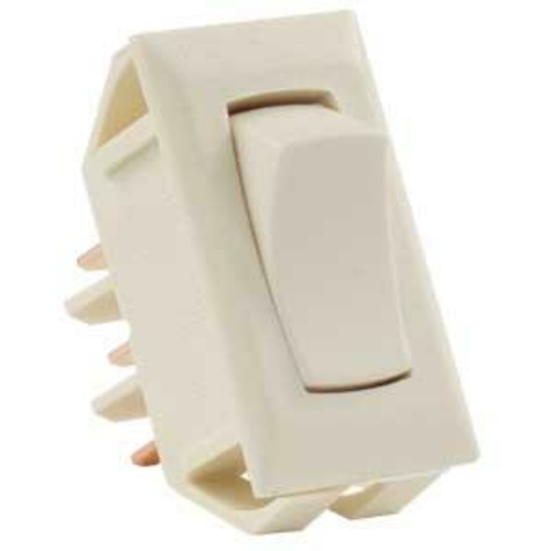 JR PRODUCTS 12655 12V On-On Switch - Ivory