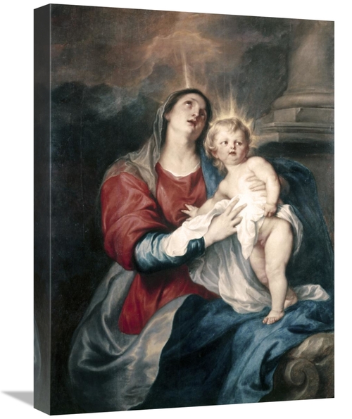 Global Gallery GCS-283289-22-142 22 in. Virgin & Child Art Print - Ant