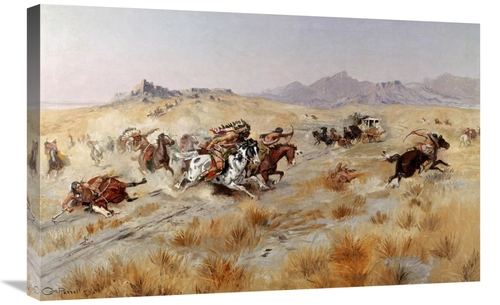 Global Gallery GCS-279967-30-142 30 in. Attack Art Print - Charles M. 