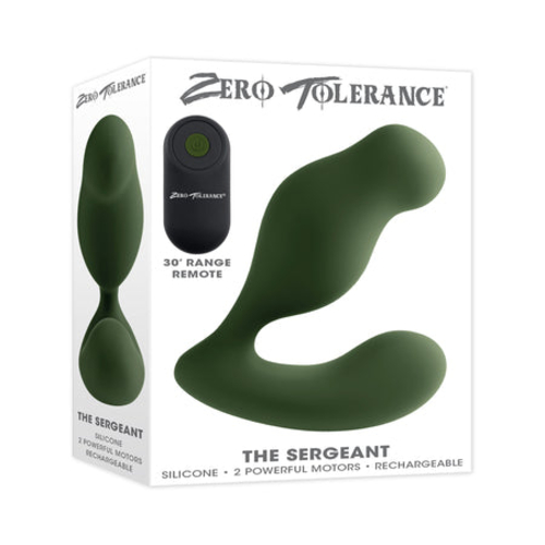 Zero Tolerance The Sergeant Rechargeable Vibrating Prostate Anal Vibe