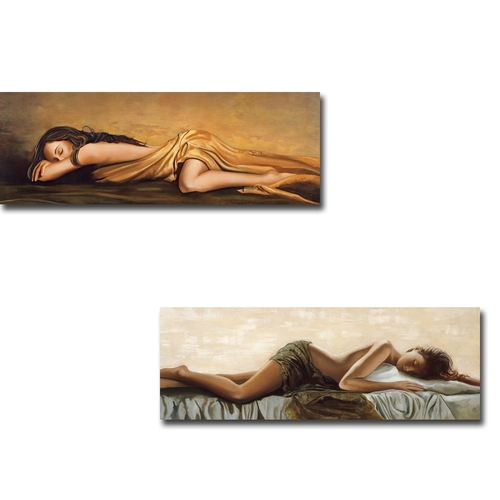 Artistic Home Gallery 12368574TG Resting & Peaceful by Ron Di Scenza P