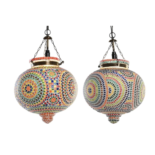 Ceiling Light DKD Home Decor Crystal Multicolour 25 W 29 x 29 x 29 cm