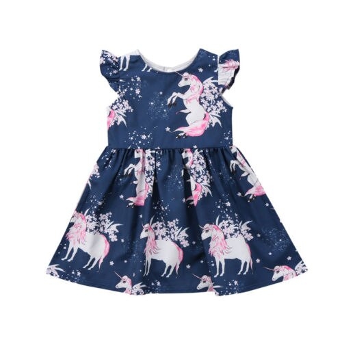 Newborn Baby Girls floral Print Sleeveless Cartoon