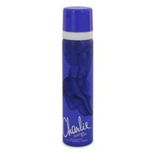 Charlie Electric Blue Body Spray By Revlon 2.5 oz Body Spray