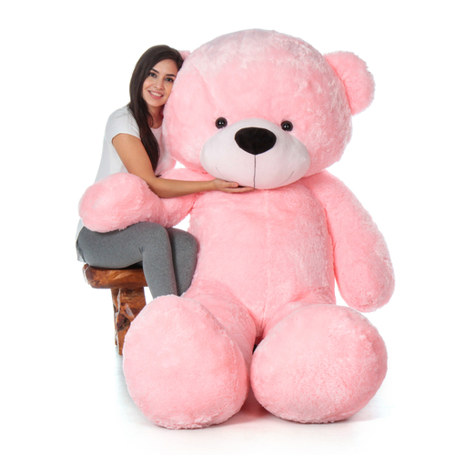 5 Feet Teddy Bear Large Very Soft Lovable/Hug-Gable 60 inches Teddy