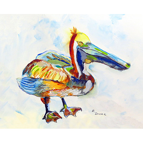 Betsy Drake PM983A Heathcliff Pelican a Place Mat - Set of 4