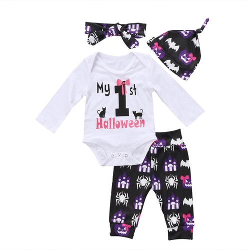 Halloween Newborn Kids Infant Baby Girls Clothes