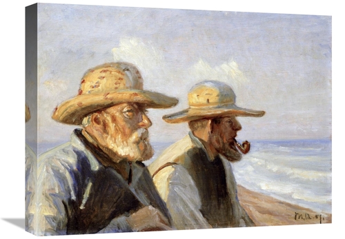 Global Gallery GCS-267641-22-142 22 in. Two Skagen Fishermen Art Print