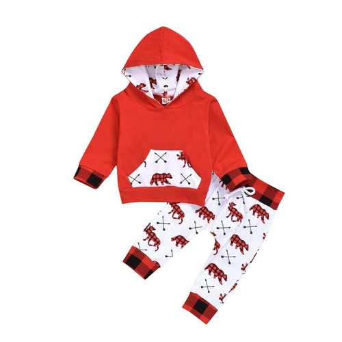 Newborn Baby Boys Christmas Spring Autumn Clothes