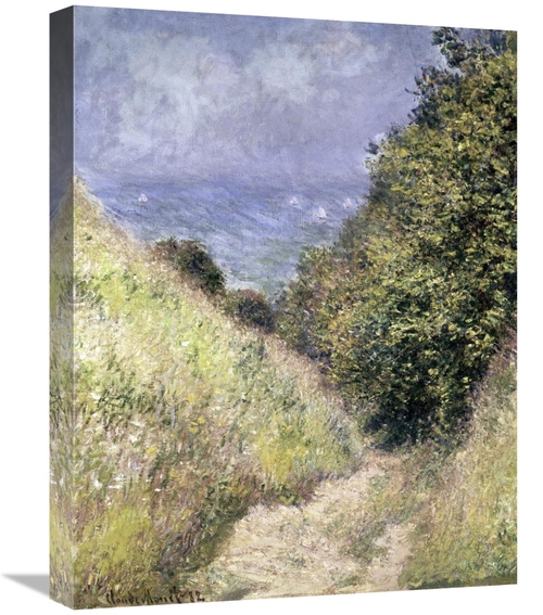 Global Gallery GCS-278651-22-142 22 in. Chemin De La Cavee, Pourvi