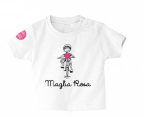 Giro Italia MGLROSA1824 Baby T-Shirt- Maglia Rosa - 18-24 Months