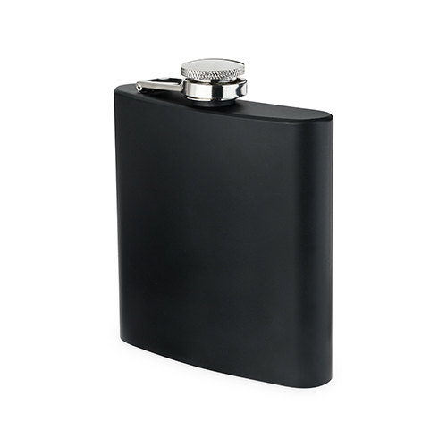 True 8166 6 oz TrueFlask Flask, Matte Black