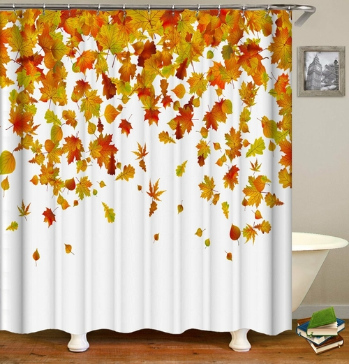 Autumn Leaves Shower Curtain