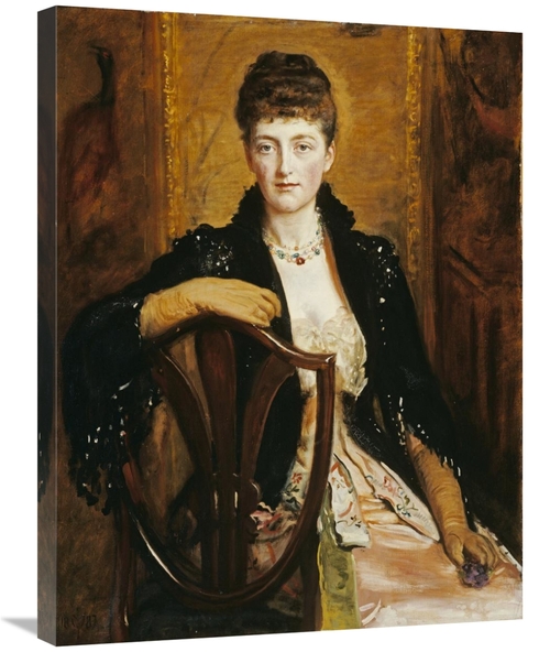 Global Gallery GCS-266870-30-142 30 in. Portrait of Alice Sophia Carol