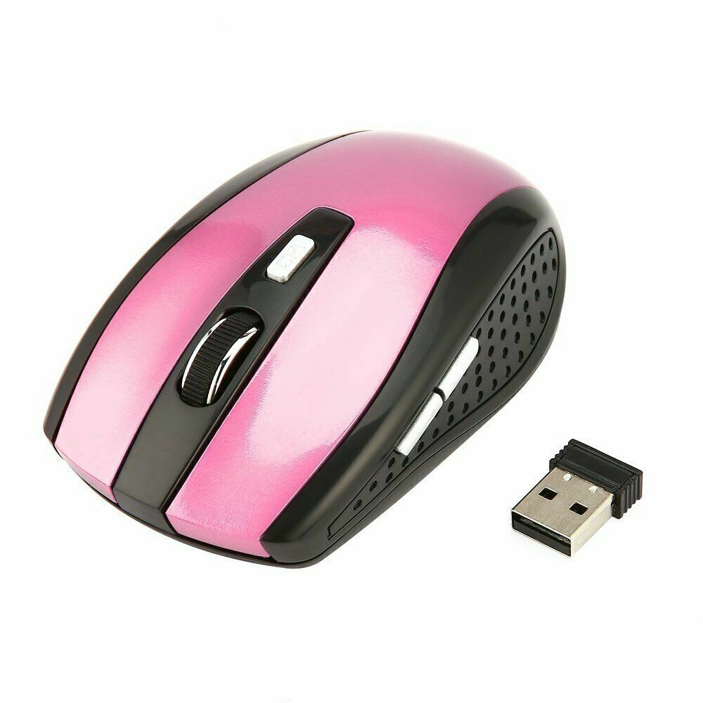 2,4 GHz kabellose optische Maus Mäuse & USB-Empfänger für PC Laptop - Bild 13 von 20