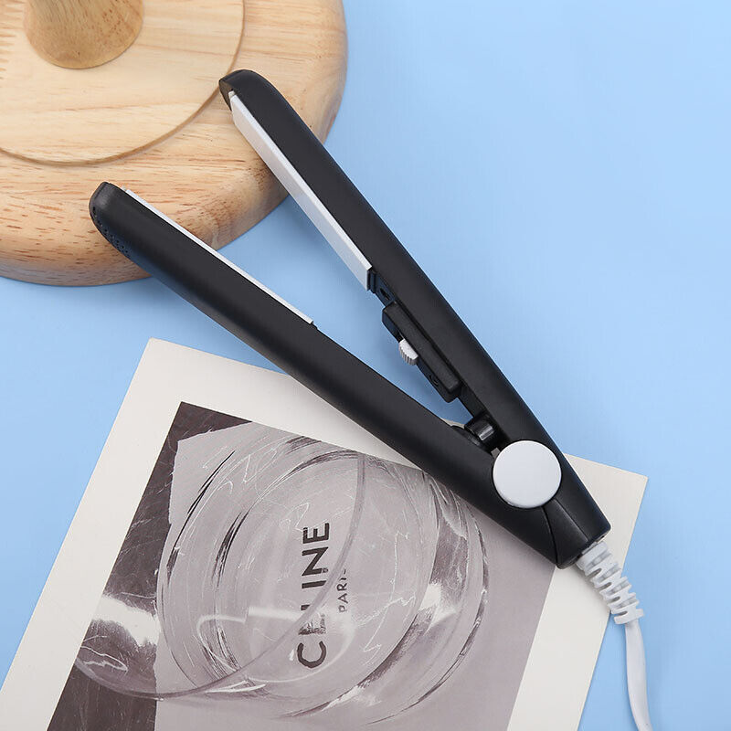 Mini Portable Hair Iron Hair Straightener Curler Professional Hair - Picture 26 of 31