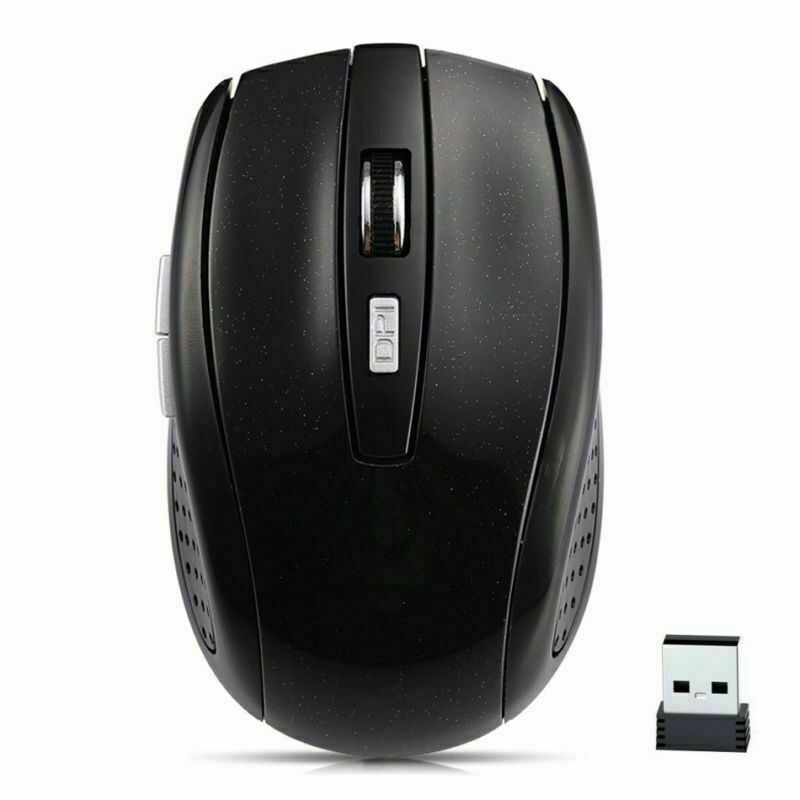 2,4 GHz kabellose optische Maus Mäuse & USB-Empfänger für PC Laptop - Bild 16 von 20