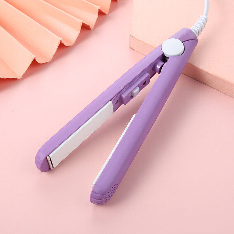 Mini Portable Hair Iron Hair Straightener Curler Professional Hair - Picture 28 of 31
