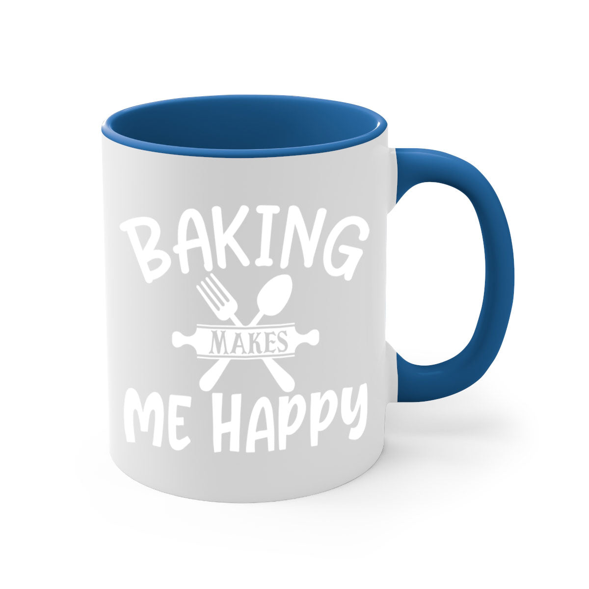 Baking Makes Me Happy Coffee Cup