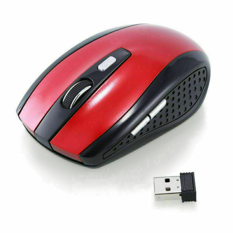 2,4 GHz kabellose optische Maus Mäuse & USB-Empfänger für PC Laptop - Bild 19 von 20