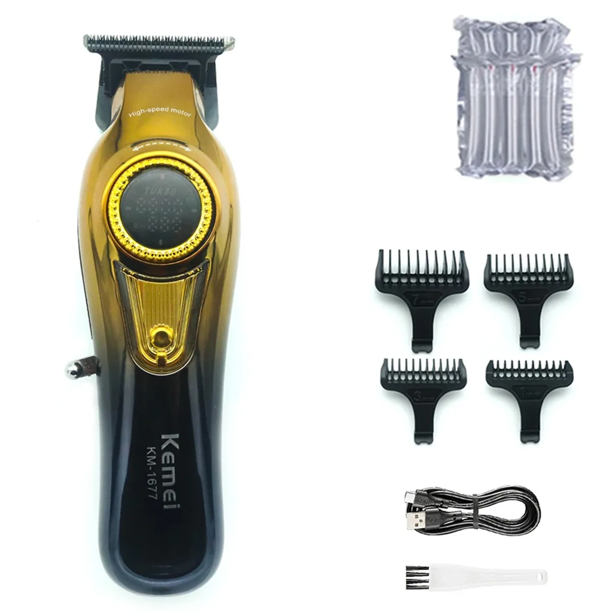 Kemei 1691 1677 T228 Professional Barber Cutting Machines Kit Rotation - Picture 11 of 15
